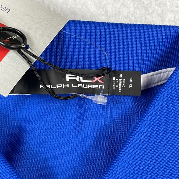 RLX Ralph Lauren Polo Shirt Womens Small USGA Golf US Open Shinnecock Hills New - Picture 9 of 14